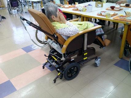 電動昇降フルリクライニングキャリー